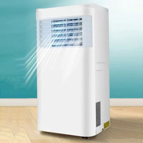Condizionatore d'aria portatile 7000 BTU, telecomando, timer 24 ore, modalità sleep, 2 velocità, 3 modalità, nessun kit di finestre richiesto per camera ufficio