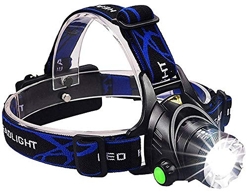 5000LM CREE Xml-l2 T6 LED lampe frontale Zoomable Phare étanche lampe frontale lampe de poche lampe frontale Pêche Chasse lumière