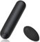SXOVO Bullet Pezón Vibrador Estimulador de clítoris Carga USB Viaje - 10 Modos Portátil Impermeable Mini Orgasmo Vaginal Anal Masaje Adulto Mujer Juguete sexual (Negro)