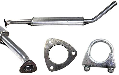 Vorschalldämpfer Niva 1.7i / Taiga ab EURO 4 Dreiecksflansch + Montage Set