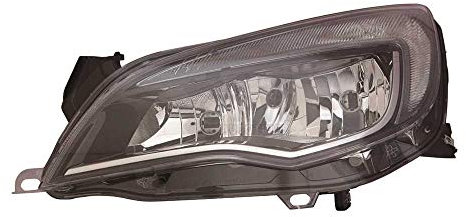 Halogenscheinwerfer rechts mit Motor für Astra J H7 W21/5W BORDE CROMADO