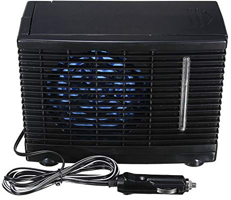 YueWan Auto Klimaanlage, Universal Tragbare Mini Auto Klimaanlage, 24V Kühlung Conditioner Wasser Verdunstung Air Fan Wasserkühler Kühler Lüfter für Auto LKW Zuhause