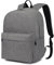 KONO Zaino Casual, Zaino Uomo Leggero 15,4 Pollici Laptop Bag per Viaggi Lavoro Scuola Affari Sport (Grigio Chiaro)