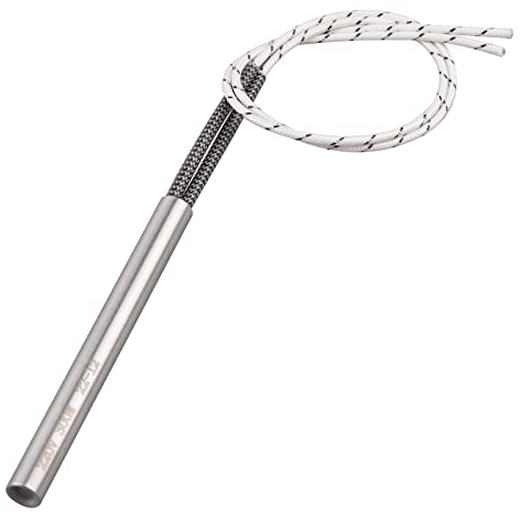 Brikettofen Anzünder linear Brikettofen Zündkerze Brikettofen Zündstab 10mm x 100mm 220V 300W Biomasse-Zünder