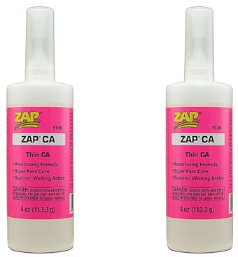 ZAP Super Thin PT06 Zap CA Glue Adhesive 4oz 5525656 TWIN PACK