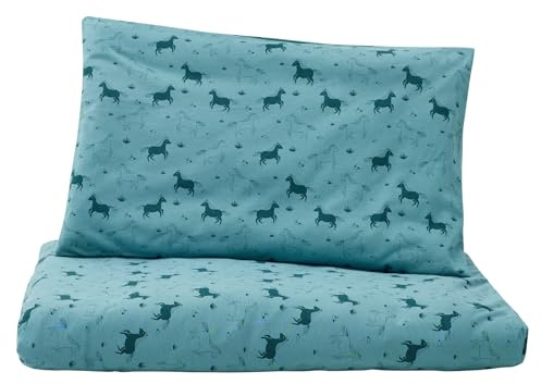 loud + proud Children's Jersey Bed Linen Set Made of Organic Cotton 100 x 135 cm, Pillow 40 x 60 cm, GOTS Certified