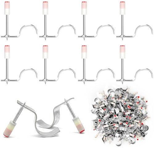 200 Stück Nail Gun Nägel für Nagelpistole, Durchmesser 7,3 mm Bolzenschussgerät Nägel für Betonwände, Mehrzweck Nagelpistole für Stahl & Beton Nagelpistole Nägel