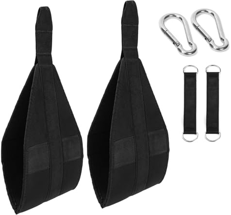 Laroal Fitness Ab-remmar för magträning Armband för Pull Up Bar och magtränare