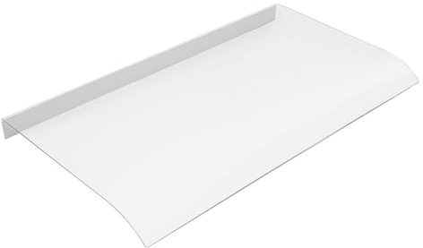 Transparenter Outdoor-Markisenüberdachung – Regenschutz für Fenster und Türen, Schallschutz für Garten, 50 x 100 cm, Regen- und Schneeschild