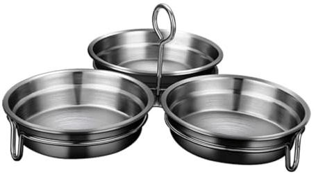 Sosoport Sartén Para Escalfar Huevos De Acero Inoxidable 304 Molde Forma De Corazón, Antiadherente, Tamaño Estándar, Para Uso Doméstico y Viajes, Set De 1 Unidad
