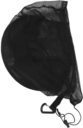GOOHOCHY Sacca Rete con Coulisse per Palloni Sportivi Borsa Ventilata Multiuso per Basket Calcio Pallavolo con Chiusura Veloce e Clip Portapalloni Traspirante e Facile da Pulire