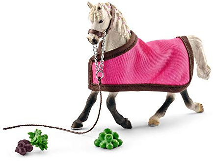 Schleich Paarden - Arabische Merrie Met Deken 41447