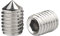 Xiedeai Herramientas Ferretería Clavos Pernos Punta Cónica Acero Inoxidable Tornillos Sin Cabeza - Hexagonal Tornillos de Fijación Rosca Métrica Llave Allen Prisioneros Máquina Tornillo M5 M6 M8
