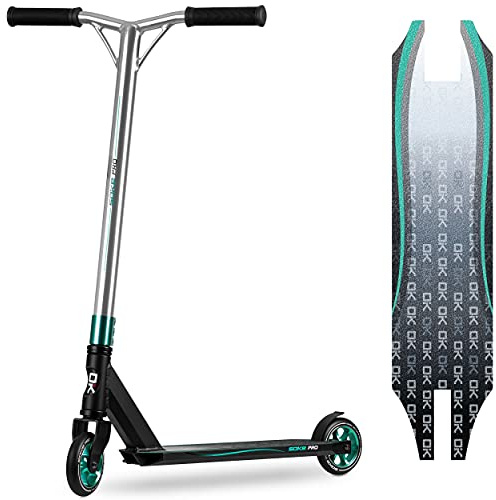 Stunt Scooter SOKE PRO | Chrome Kickscooter mit ABEC 9 | Kugellager Tretroller Roller Erwachsene und Kinder SOKE | Verschiedene Designs Wählbar