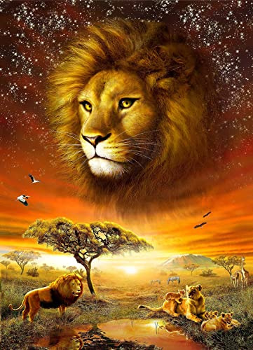 Puzzles für Erwachsene 1000 Teile,Iion Puzzle, Holzpuzzles, Familiendekoration, (G5, 1000 Teile)