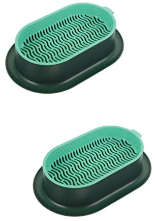 INOOMP 2stücke Katzengras Hydroponischer Pflanzer Robuste Anzuchtbox Für Katzenminze Einfach Zu Bedienen Doppelschicht-Design Praktisches Hydroponik-wachstumsset Für Haustiere