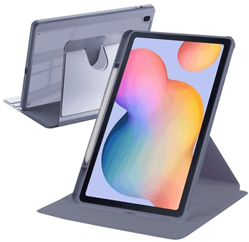 A-BEAUTY Funda para Samsung Galaxy Tab S6 Lite 10.4 2024/2022/2020 Púrpura