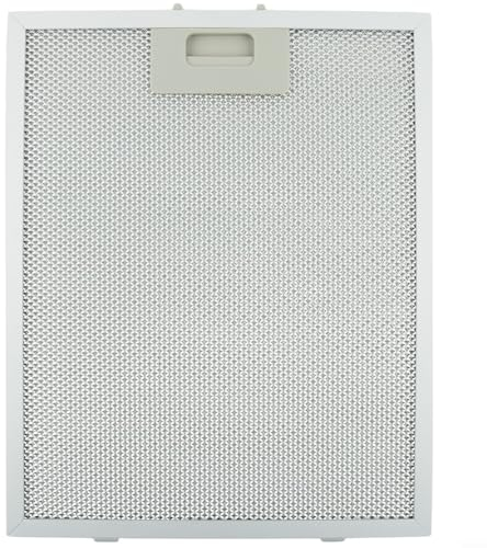 EXTRWORY 1 Stück Metallfettfilter Für Dunstabzugshauben, Edelstahl Fettfilter, 320 X 260 Mm, Austauschfilter Ersatzfilter Zubehör, Abluftfilter Für Küchenabzugshauben