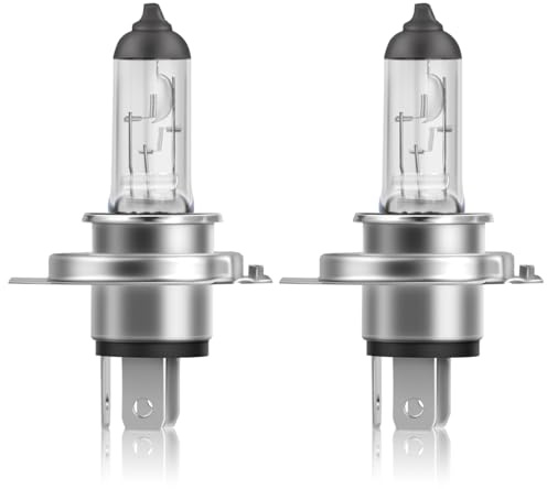 BIHEE HS1 Halogen-Scheinwerferlampen 12V 35W 3000K Gelb Helles Licht Halogenlampen für Auto und Motorrad, 2 Lampen