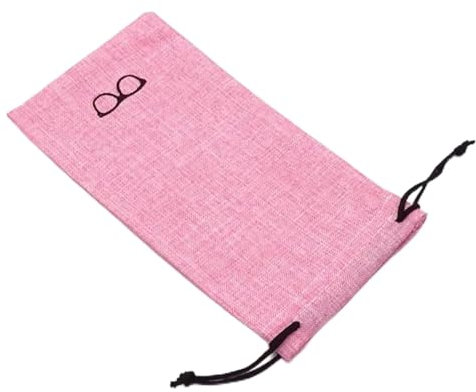 YGLONG Brillenetui Brillen-Box, Bunte Leinen-Staubschutz-Mikrofaser, for Männer und Frauen, Sonnenbrillen-Brillentasche, weiche Aufbewahrungstasche for Mobiltelefone(Cloor-05)