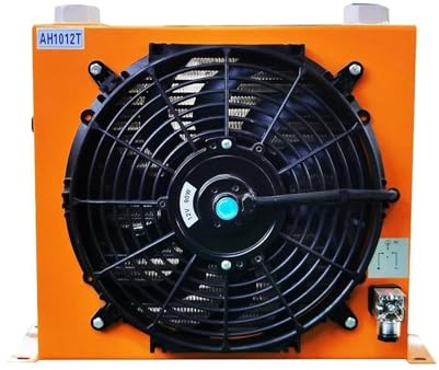 Alta precisione Radiatore aria idraulico Radiatore olio raffreddato ad aria Radiatori olio idraulici in alluminio con alette a piastra 100L/MIN Ampiamente applicabile(AC 220V)