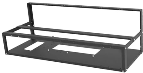 KICHOUSE 1 Juego De Soportes para Tarjetas Gráficas Marco Metálico para Tarjetas Gráficas Soporte Metálico para Tarjetas Gráficas Estante Metálico para Tarjetas Gráficas Placa De Acero