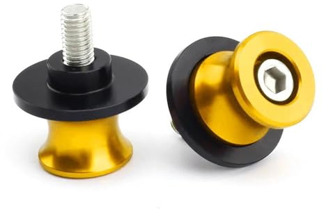 Für Aprilia RSV4 RS660 RS Tuono 660 Tuareg V4 Schwingenaufnahmen Gleitstücke Ständerschrauben Für Motorräder Montageständer Schwingenadapter Bobbins(Gold)