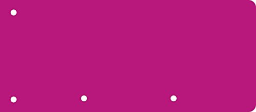 BRUNNEN Trennstreifen CC 40 Stück gelocht (Pink)