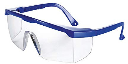 Gafas con lente clara y montura azul UNIVET 511