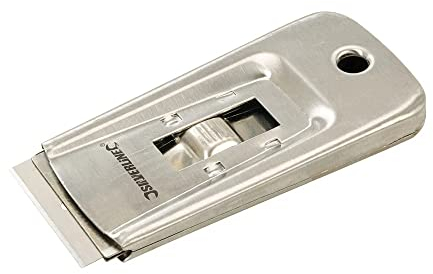 Silverline 357487 Glasschaber aus Stahl, mehrfarbig