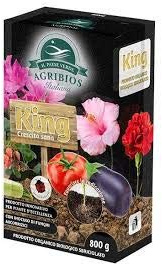 AGRIBIOS CONCIME Organico Super ENERGIZZANTE 800 gr granulare King Crescita Piante Sane