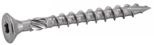 Vis bois résineux Inox A2 6X120 Boîte de 100