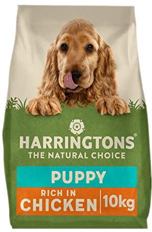 Harringtons Complete Puppy Dry Dog Food Chicken & Rice 10 kg - Made with All Natural Ingredients