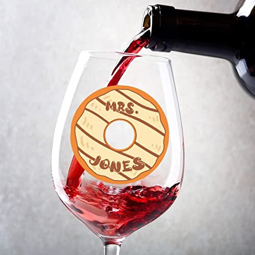 Rimego Juego de 2 copas de vino tinto personalizadas, 11 onzas, adecuadas para vino blanco y tinto, gran regalo para el día de la madre y del padre