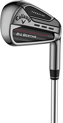 Callaway CG IR Big Bertha 23 Golf-individuels-fers pour Hommes, Noir/Rouge