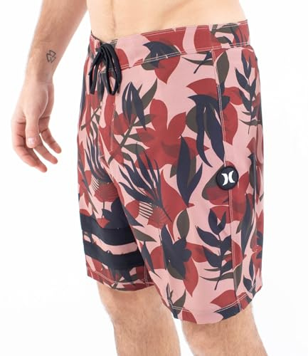 Hurley Boardshort herr - Block Party 18', Phantom Rose, 6 SE