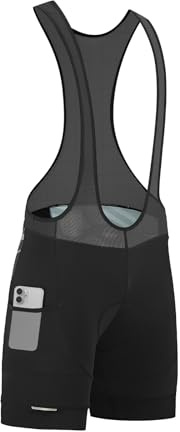 Santic Culotte Ciclismo Hombre Culote MTB Pantalones Cortos Acolchado