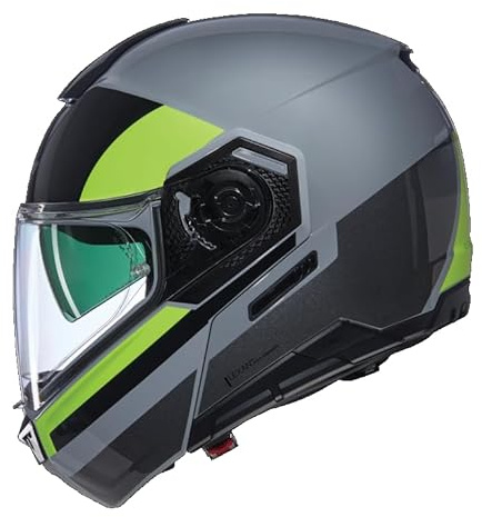 NOLAN HELMET N90-3 06 ROBOTO 346 XXL, Grey/Black/Yellow