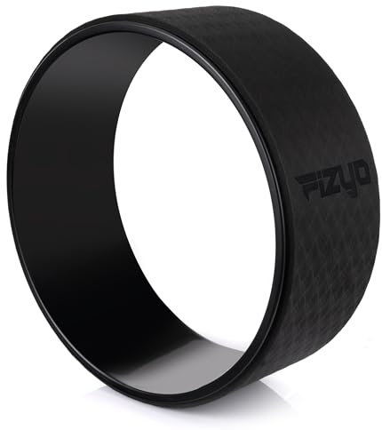 Fizyo Yoga Wheel Ø 33 cm – Multifunktionales Yogarad für effektives Rücken-Training, Dehnung & Schmerzlinderung, Stabil, rutschfest & perfekt für Pilates, Fitness, Wellness, Yoga & Stretching