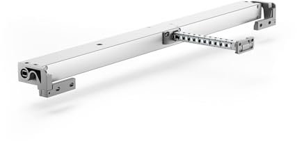 LIWIN L40 SLIM 230V Weiß Linearantrieb für Dachfenster | Elektrischer Fensteröffner | Automatischer Fensteröffner & Fensterschließer | Kettenantrieb 350-1000mm Hub | Fensterantrieb (Weiß) (350 mm)