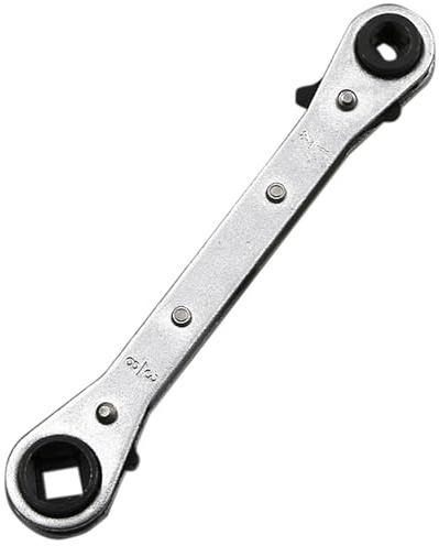 YIKANGHENG 4-in-1-Ratschenschlüssel, SAE-Ratschenschlüssel, Durchmesser 3/16 Zoll, 1/4 Zoll, 3/8 Zoll, 5/16 Zoll Hartstahl für Reparatur (SAE)
