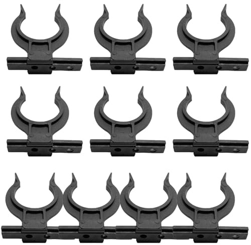 10 Stück Küchensockel Befestigung, Küchen Sockelblende, Sockelleisten Clips, Sockelhalterung Küche, Sockelblendenhalter, Küchensockel Clips, Sockelleisten Befestigung mit 30 Schrauben Schwarz