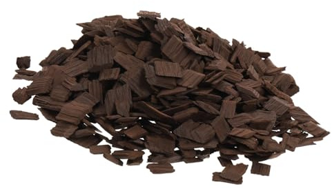 Garneck Trucioli di quercia per vino rosso e whisky – forte trucioli di quercia tostata per la maturazione di vino e whisky, accessorio ideale per la produzione domestica in legno di alta qualità