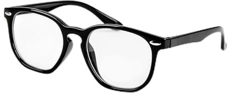 Blue Light Blocking Glasses for Kids Children's Gaming Computer Glasses Anti Headache Glasses Anti Eyes Strain Glasses Lightweight Eyeglasses TV Anti UV Glare Glasses with Blue Light Filter (Black)