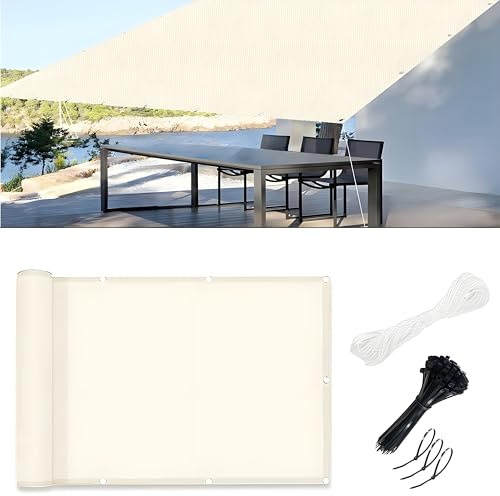 Sonnensegel Wasserdicht Rechteckig mit Ösen 2x2.5M,Segeltuch Sonnensegel Aufrollbar,Sonnenschutz Wasserdicht Windschutzsonnensegel UV Schutz 99% für Balkon Terrasse Garten