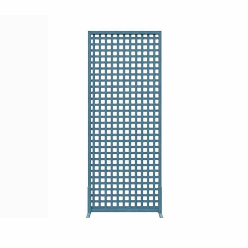 XTGDIEM Brise-Vue en Bois, Brise-Vue extérieur, Panneau décoratif autoportant for terrasse, Jardin et Balcon(Blue,60x150cm)
