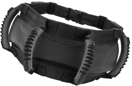 Mango de asiento trasero de motocicleta, empuñaduras ajustables para asiento trasero, cómodo mango de agarre para asiento trasero, para jinetes, niños, adultos, ATV, motos de nieve, viajes, escuela