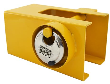 Serratura a linguetta per rimorchio, in acciaio inox, universale, resistente, per auto, gancio di traino, per rimorchio, rimorchio, rimorchio, camion, barche