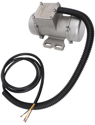 Zerodis Motore per Vibrazione del Calcestruzzo, Motore Elettrico per Vibratore da 40 W, 3000 Giri/min, Resistente all'acqua IP65, 43 Kg, per Elettrico per Tavola Vibrante con Sabbia (20W)