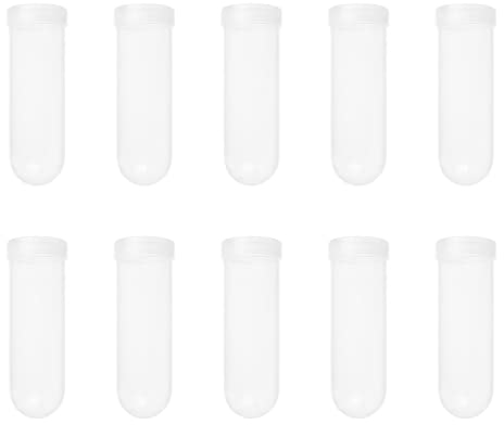 Othmro Lot de 30 tubes de centrifugeuse en plastique avec bouchon 100 ml
